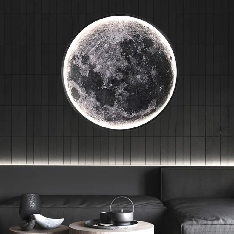 Dimmbare LED-Mondwandlampe für Zuhause